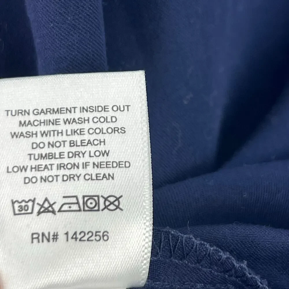FIGS Mens Leon Technical Collection‎ Scrub Top V-Neck Blue Size Large - Picture 6 of 8